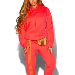 IVY PARK Tops Adidas X Ivy Park Drip 2 Coral Hoodie Poshmark